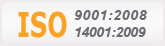 ISO 9001:2008 | ISO 14001:2009