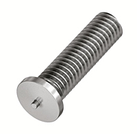 Metric Flanged Stainless Steel Capacitor Discharge Weld Studs