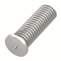 Metric Flanged Aluminum Capacitor Discharge Weld Studs (Thread Size - M5)