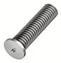 Flanged Stainless Steel Capacitor Discharge Weld Studs (UNC & UNF) (Thread Size - 10-24)