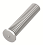 Flanged Aluminum Capacitor Discharge Weld Studs (UNC & UNF) (Thread Size - 8-32)