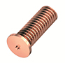 Metric Flanged Mild Steel Capacitor Discharge Weld Studs (Thread Size - M4)