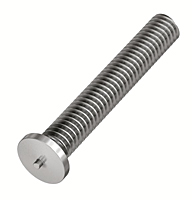 Flanged Stainless Steel Capacitor Discharge Weld Studs (UNC & UNF) (Thread Size - 4-40)