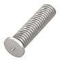 Flanged Aluminum Capacitor Discharge Weld Studs (UNC & UNF) (Thread Size - 10-24)